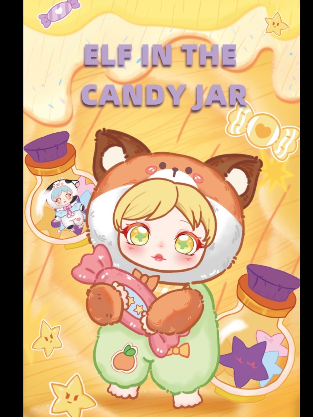 Elf in the Candy Jar Plush Doll blind box - No box, sealed bag.New